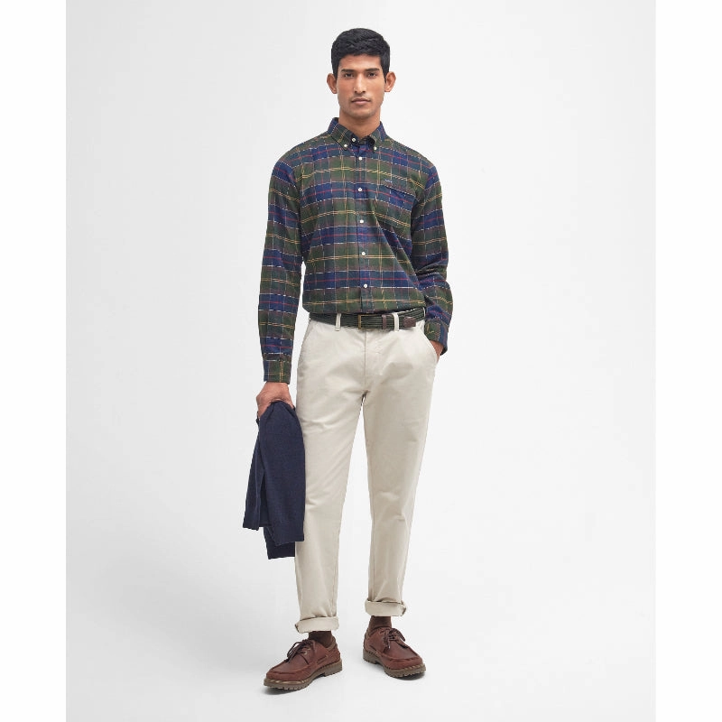 Instant Savings Deal Shop Todays Picks Barbour Kyeloch Tailored Mens Shirt - Classic Tartan