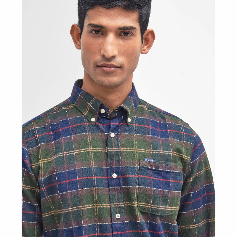 Big Price Drop Shop the Savings Barbour Kyeloch Tailored Mens Shirt - Classic Tartan