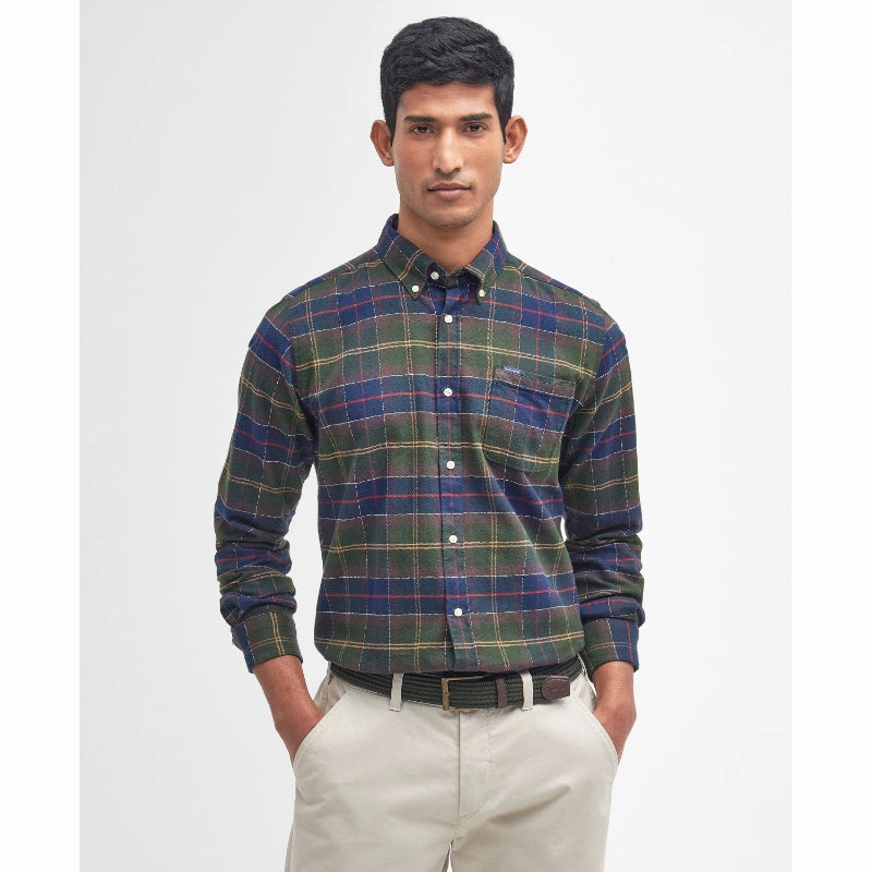 Barbour Kyeloch Tailored Mens Shirt - Classic Tartan Trending Hot Picks