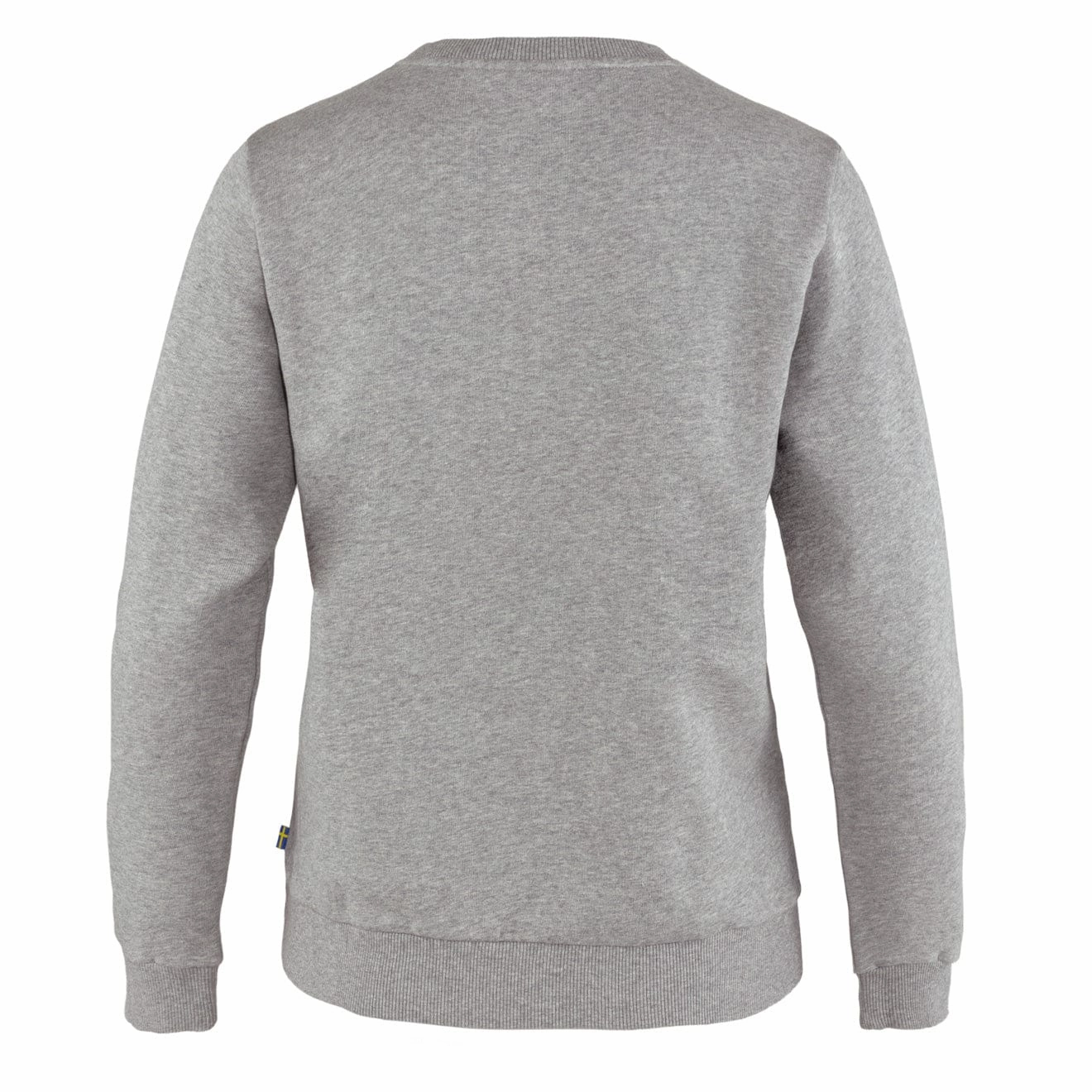 Fjallraven Womens Logo Sweater Grey Melange Save Big Online