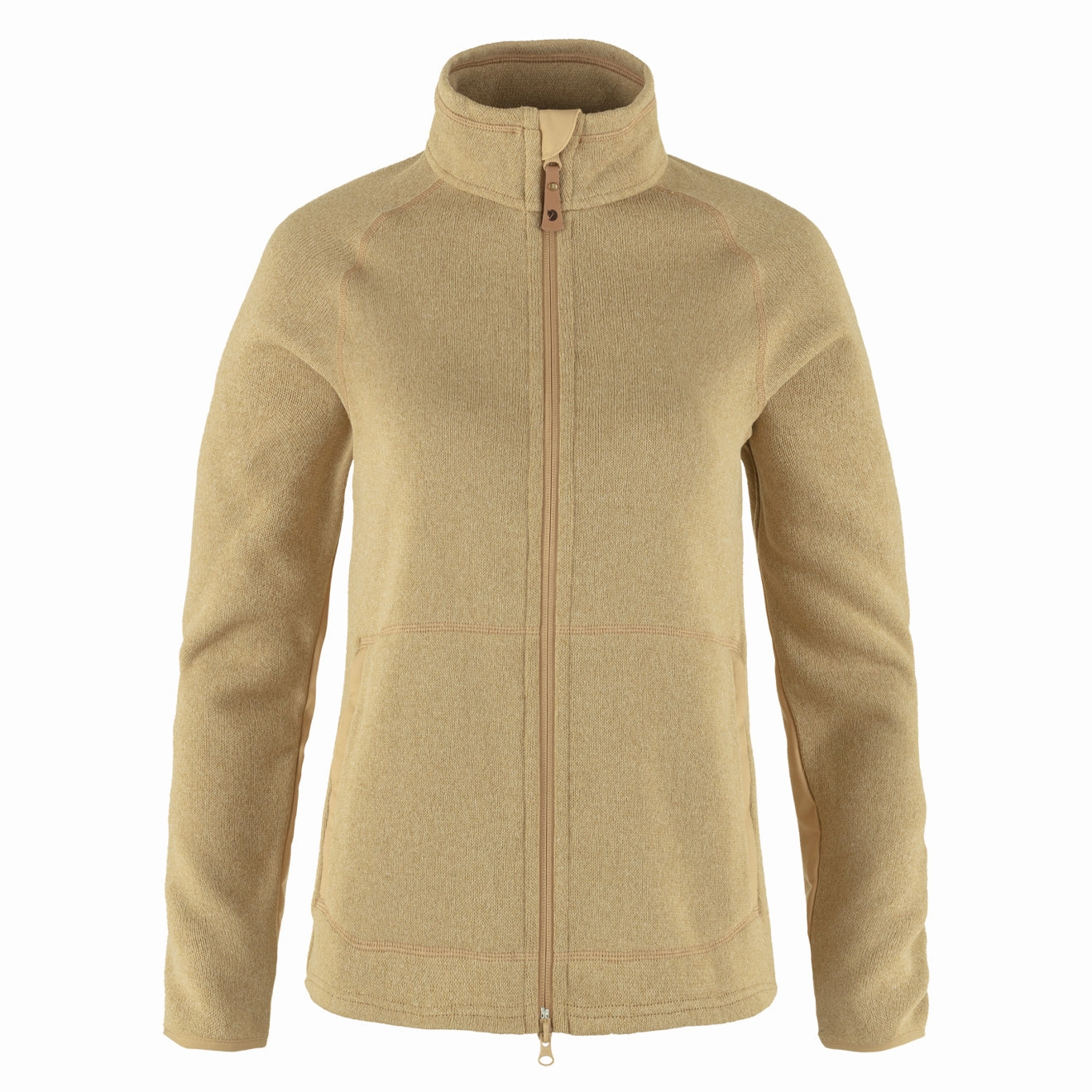 Exclusive Deal Inside Special Steal Event Fjallraven Womens Ovik Fleece Zip Sweater Dune Beige