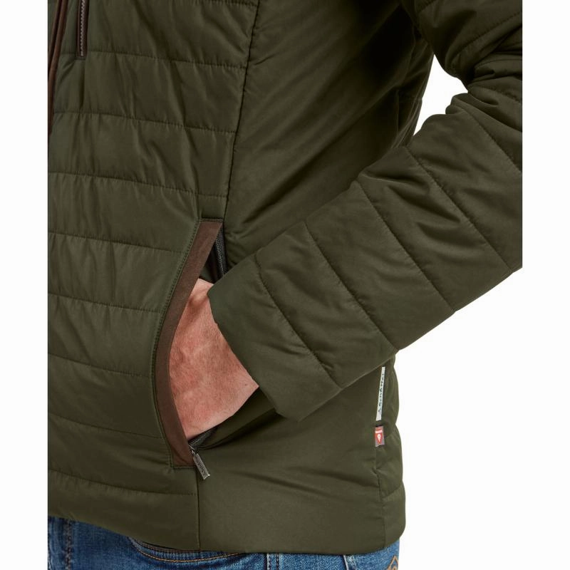 Schoffel Carron Mens Jacket - Forest Sweet Deal Inside