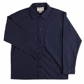 Uskees 6001 Lightweight Buttoned Overshirt Midnight Blue Big Price Drop Mega Online Discount