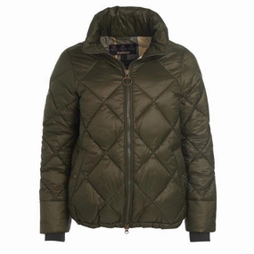 Dont Miss Todays Deal Todays Mega Savings Barbour Alness Ladies Quilted Jacket - Sage/Ancient