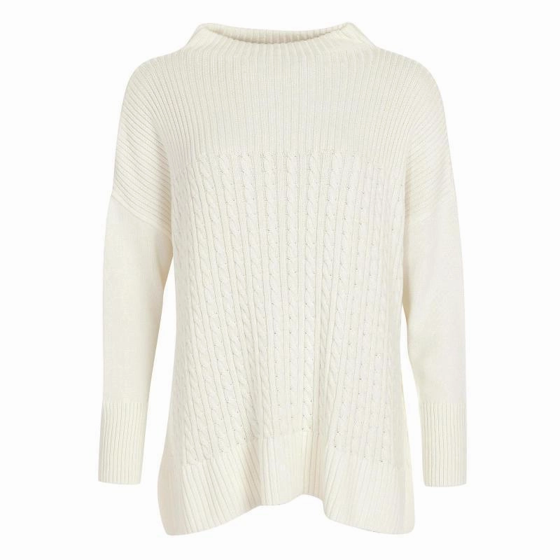 Limited Time Offer Barbour Stitch Guernsey Ladies Cape - Aran