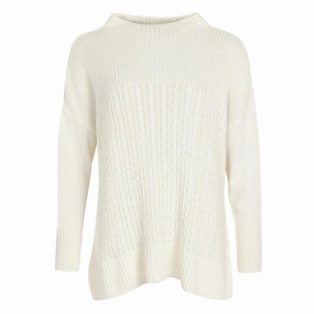 Limited Time Offer Barbour Stitch Guernsey Ladies Cape - Aran