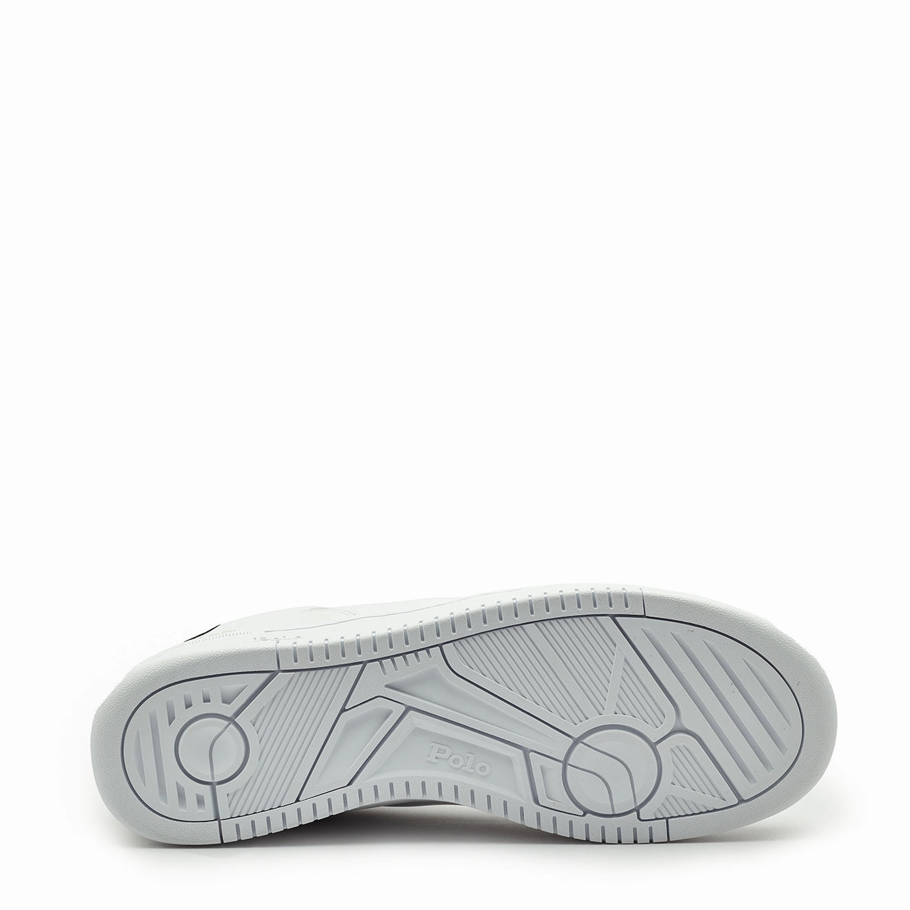 Polo Ralph Lauren Masters Court Leather Trainer White / Black Clearance Alert Now