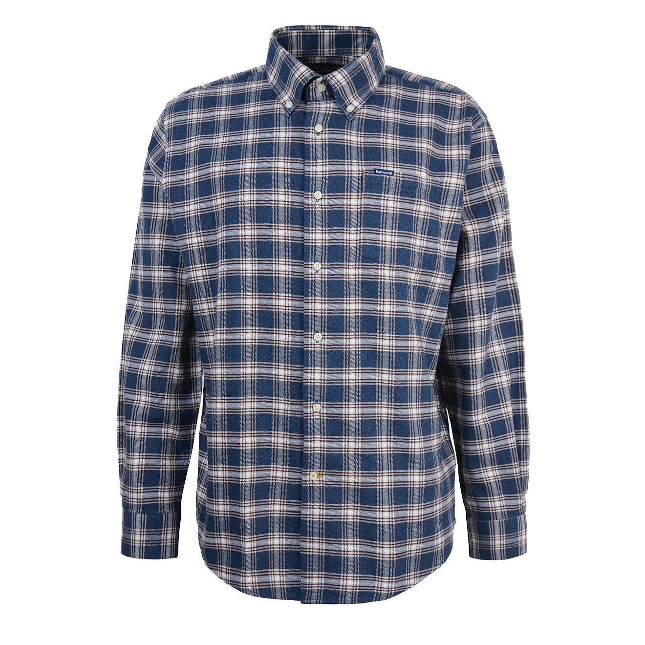 Special Deal Frenzy Shop Save Big Barbour Bowburn Regular Checked Shirt Navy Marl