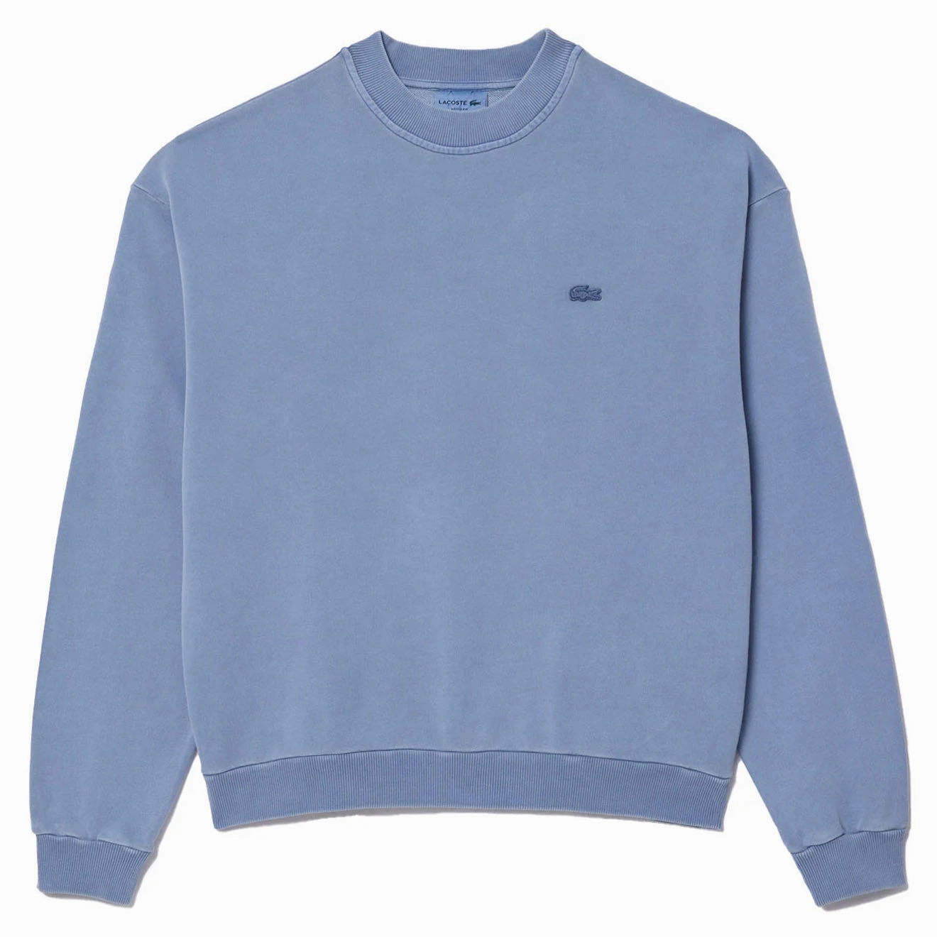 Lacoste Eco Dye Sweatshirt Eco Stonewash Save Big Online