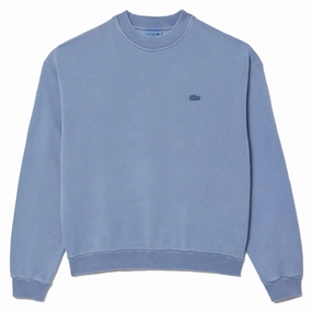 Lacoste Eco Dye Sweatshirt Eco Stonewash Best Deal Online