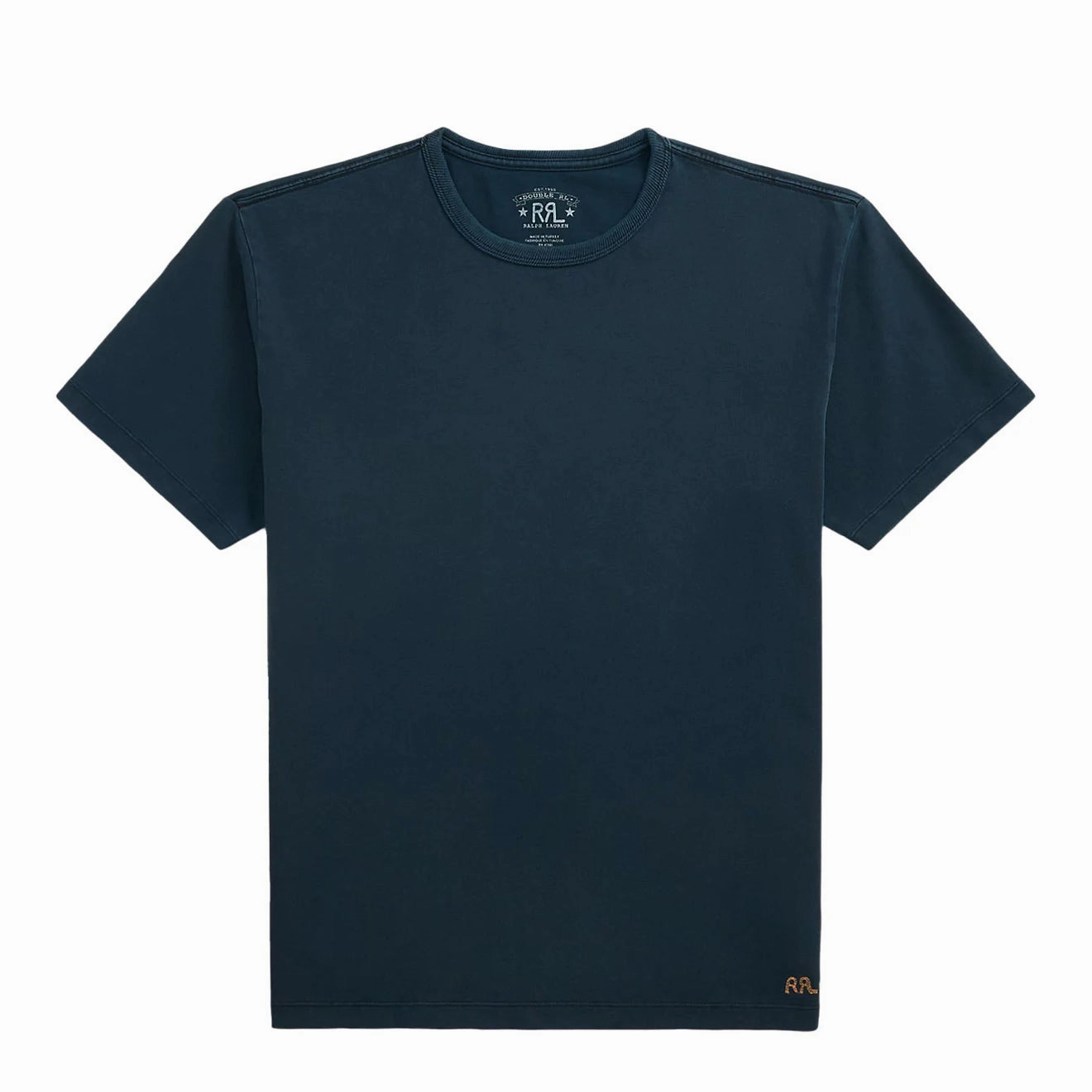 Rrl By Ralph Lauren Relaxed Fit Heavyweight Jersey T-Shirt Dark Navy Today Only Steal
