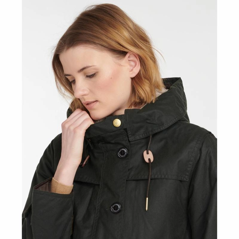 Barbour Avoch Ladies Wax Jacket - Sage/Ancient Hot Pick Online