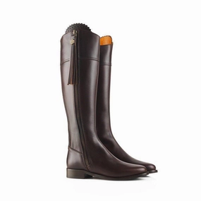 GiftWorthy Sale Fairfax & Favor Regina Ladies Leather Boot - Mahogany