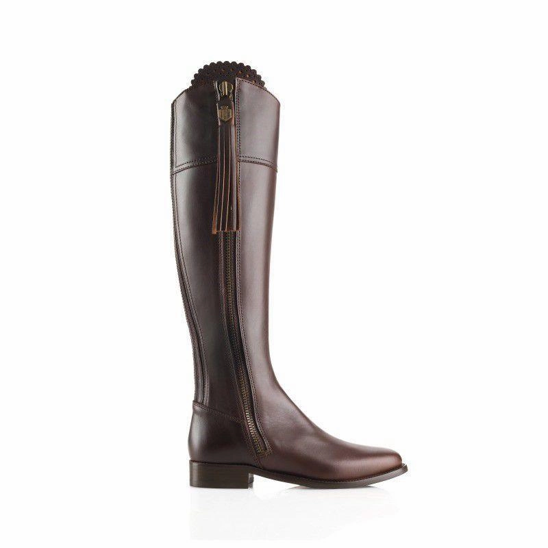 Fairfax & Favor Regina Ladies Leather Boot - Mahogany Shop the Savings Now Today Only Offer
