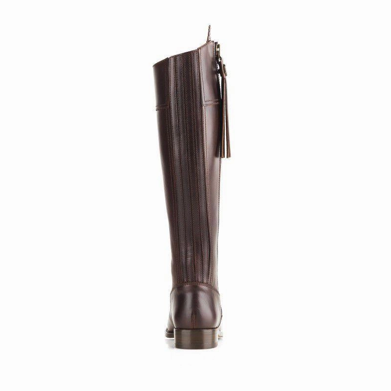Fairfax & Favor Regina Ladies Leather Boot - Mahogany Best Price Today Last Chance Steal
