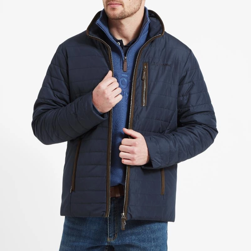 Schoffel Carron Mens Primaloft Jacket - Navy Grab Your Deal Today Best Seller Deal