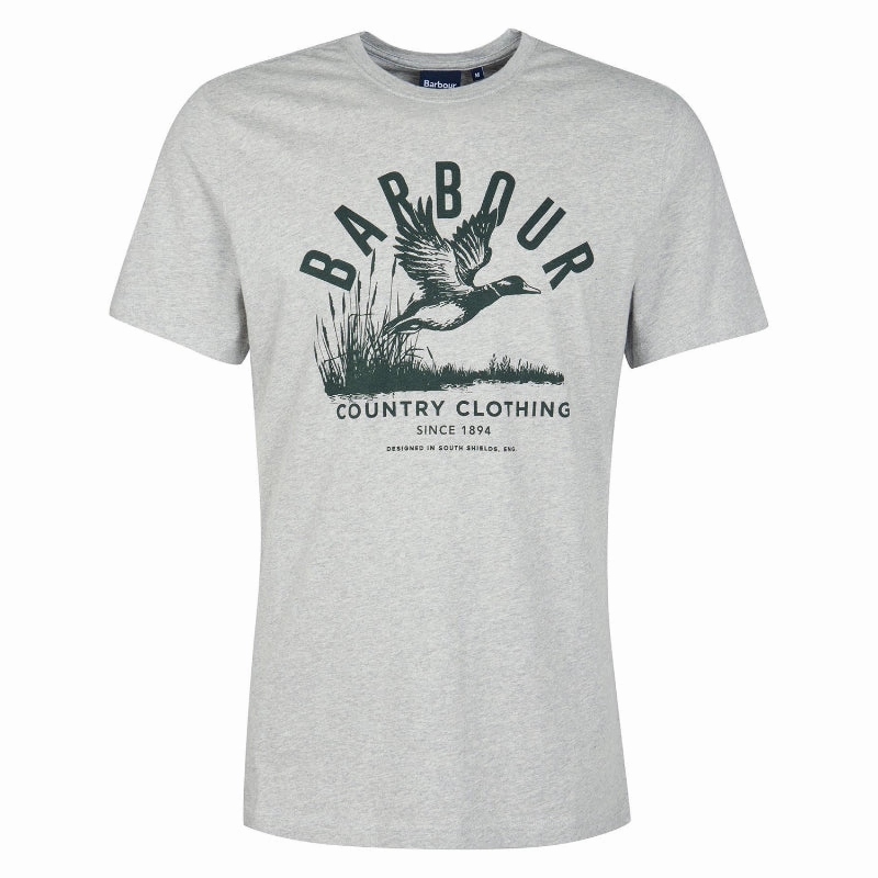 Special Price Today Special Online Offer Barbour Country Clothing Mens Tee - Grey Marl