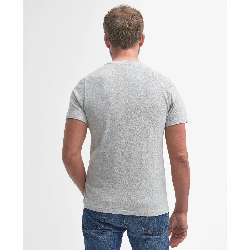 Barbour Country Clothing Mens Tee - Grey Marl Steal the Deal Now MustHave Gift Ideas