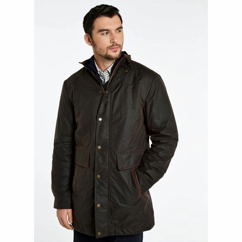 Dubarry Chalkhill Wax Mens Jacket - Java Todays Special Picks Big Savings Alert
