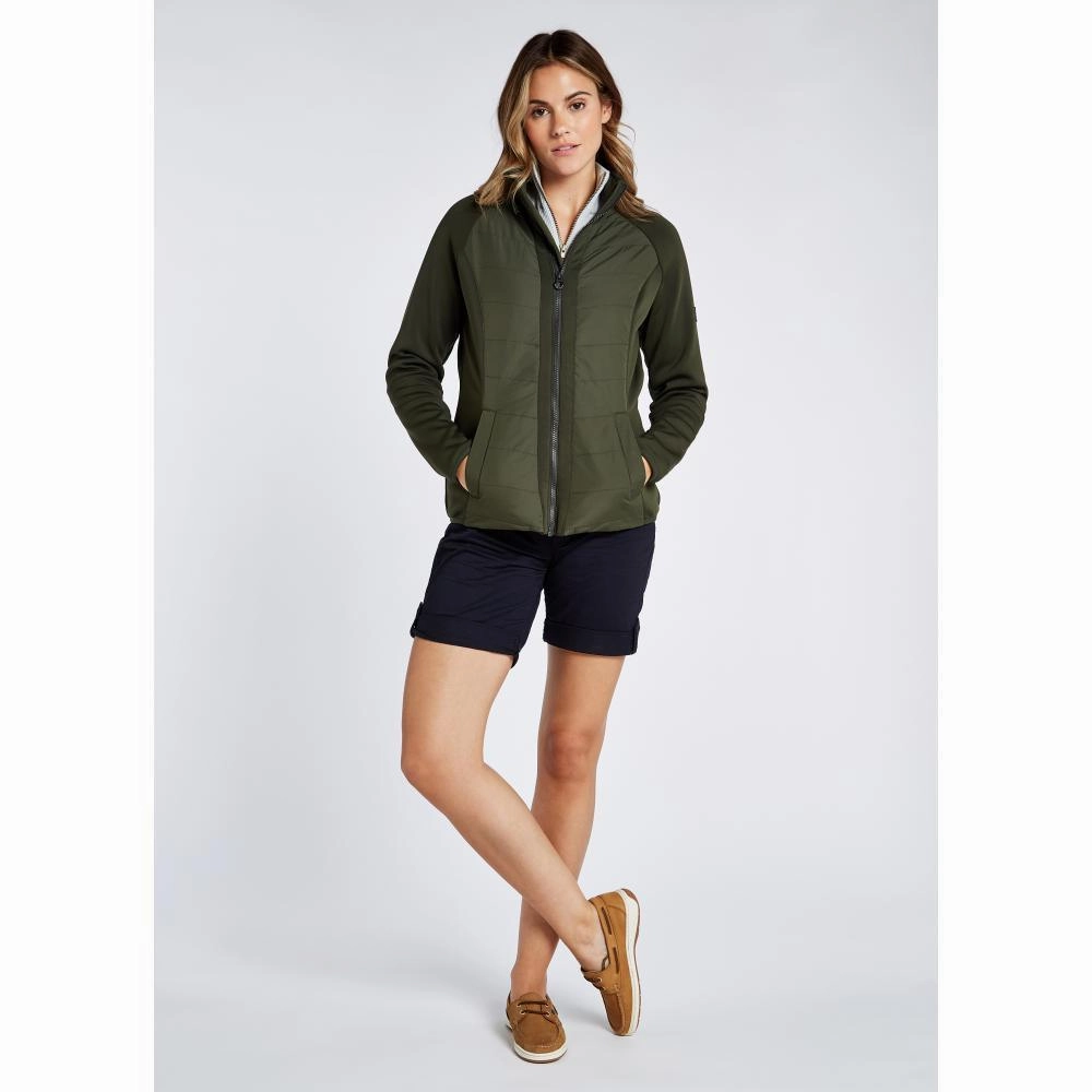 Dubarry Emerald Hybrid Ladies Primaloft Jacket - Pesto New Arrival Discount Dont Miss These Savings