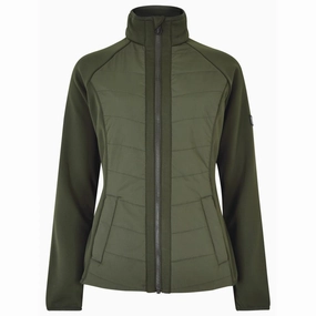 Dubarry Emerald Hybrid Ladies Primaloft Jacket - Pesto Hot Deal Alert Instant Savings Inside