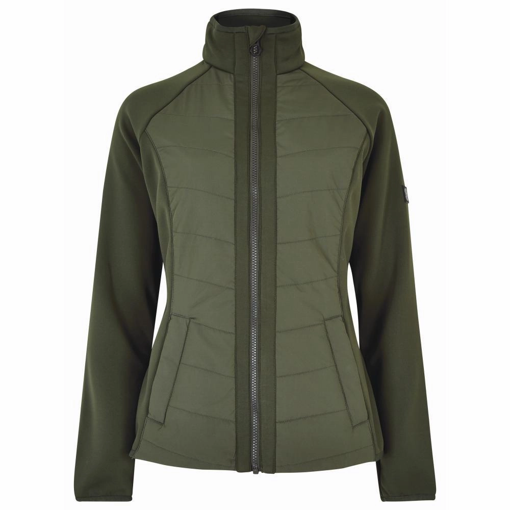 Dubarry Emerald Hybrid Ladies Primaloft Jacket - Pesto Hot Deal Alert Instant Savings Inside