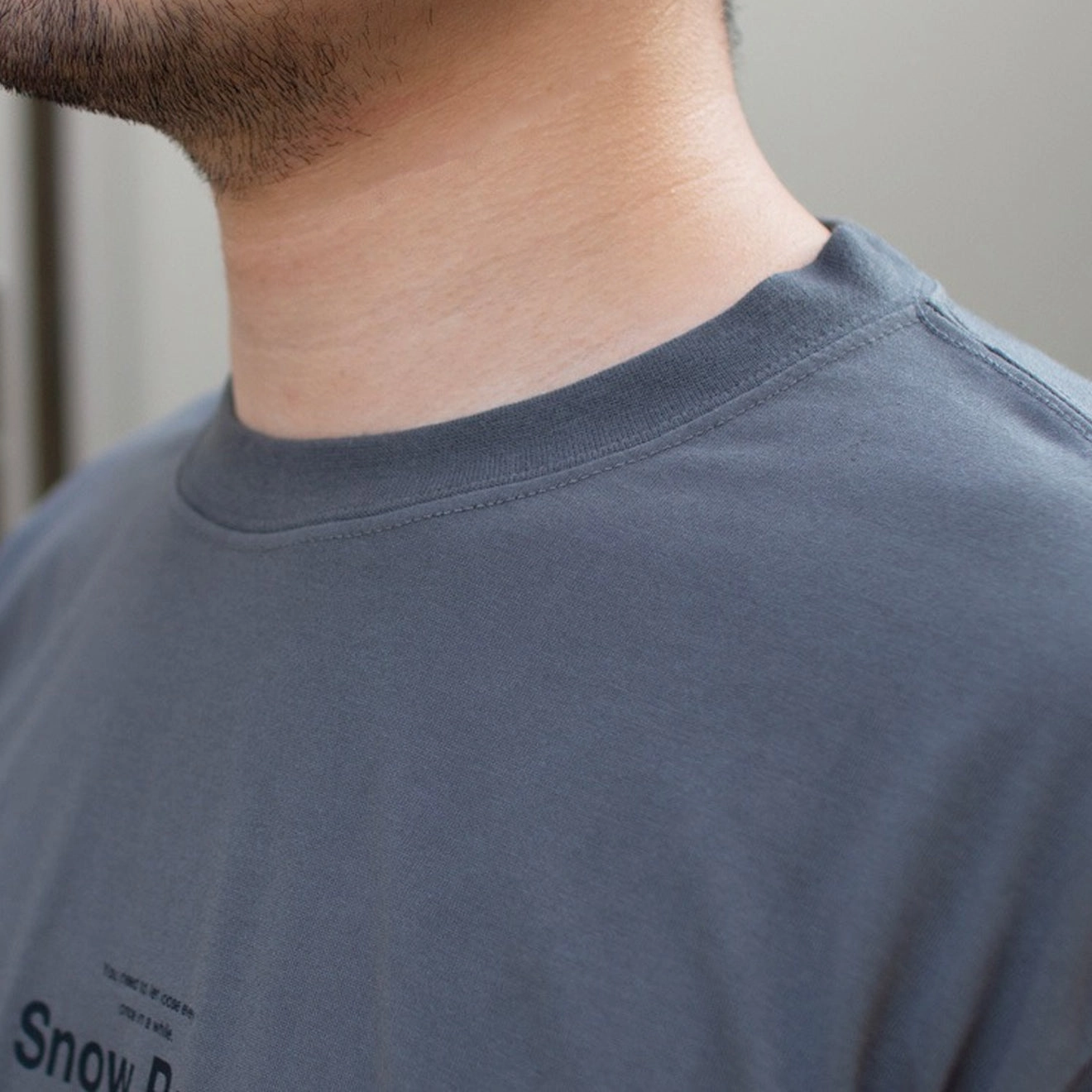 Deal of the Day Instant Hot Deal Snow Peak Camping Graphic T-Shirt Grey