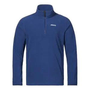 Today Only Savings Musto Snug 2.0 Mens Polartec 1/4 Zip Fleece - Dark Cobalt