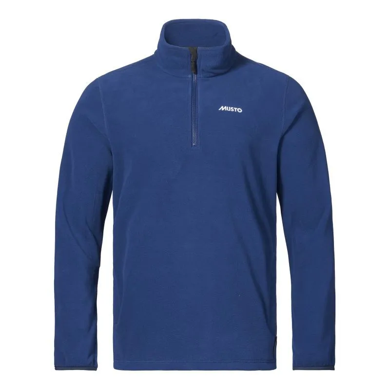 Today Only Savings Musto Snug 2.0 Mens Polartec 1/4 Zip Fleece - Dark Cobalt