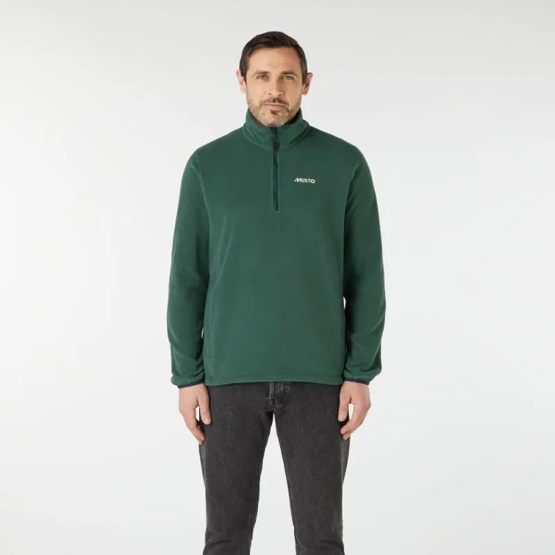 Musto Snug 2.0 Mens Polartec 1/4 Zip Fleece - Darkest Spruce Dont Miss This Deal Hot Offer Frenzy