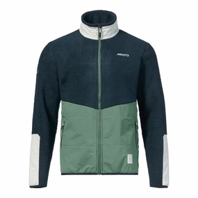 Limited Edition Offer Deal of the Day Musto 64 Pile Fleece Mens Jacket - Duck Green/Navy