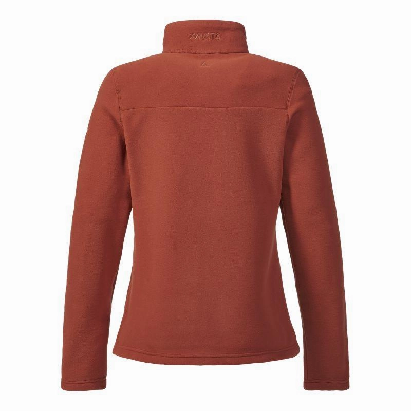 Gift Sale Event Musto Corsica 2.0 200Gm Ladies Polartec Fleece - Burnt Henna