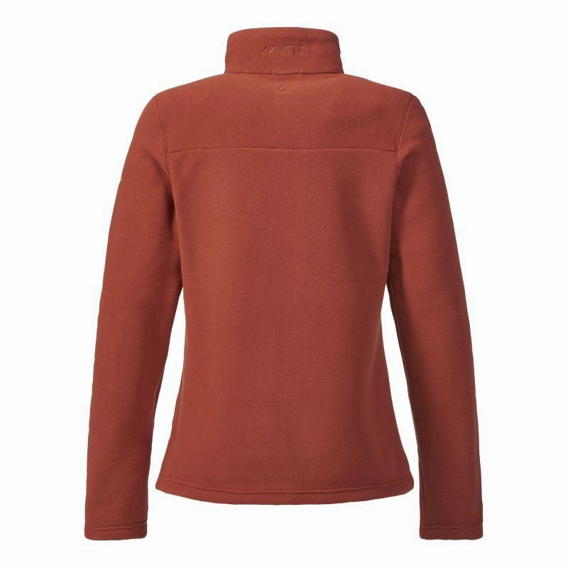 Dont Miss Out Musto Corsica 2.0 200Gm Ladies Polartec Fleece - Burnt Henna
