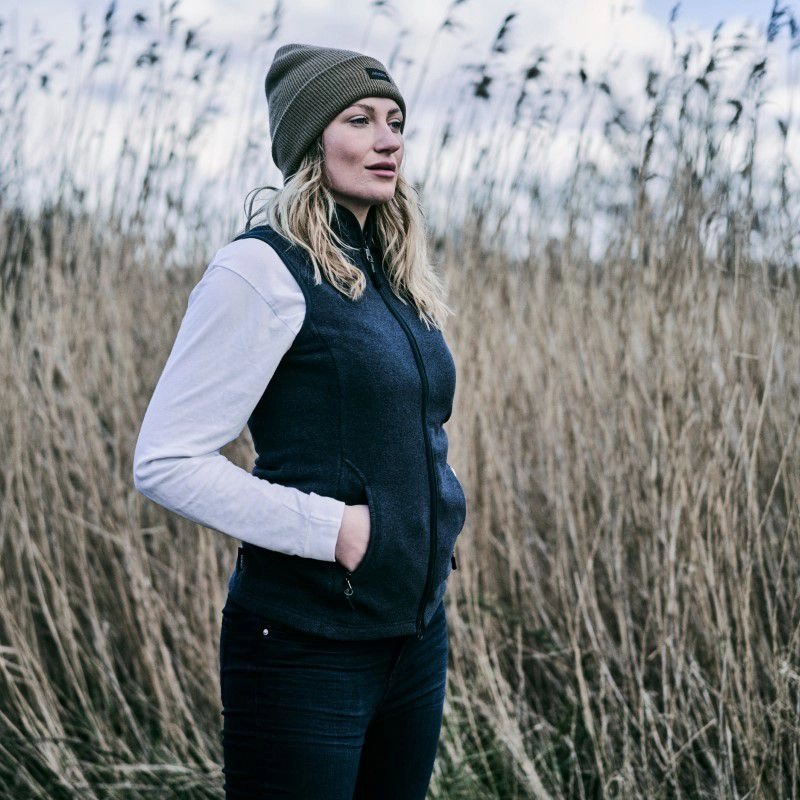 Musto Fenland Polartec Ladies Fleece Gilet - Navy Instant Deal Today