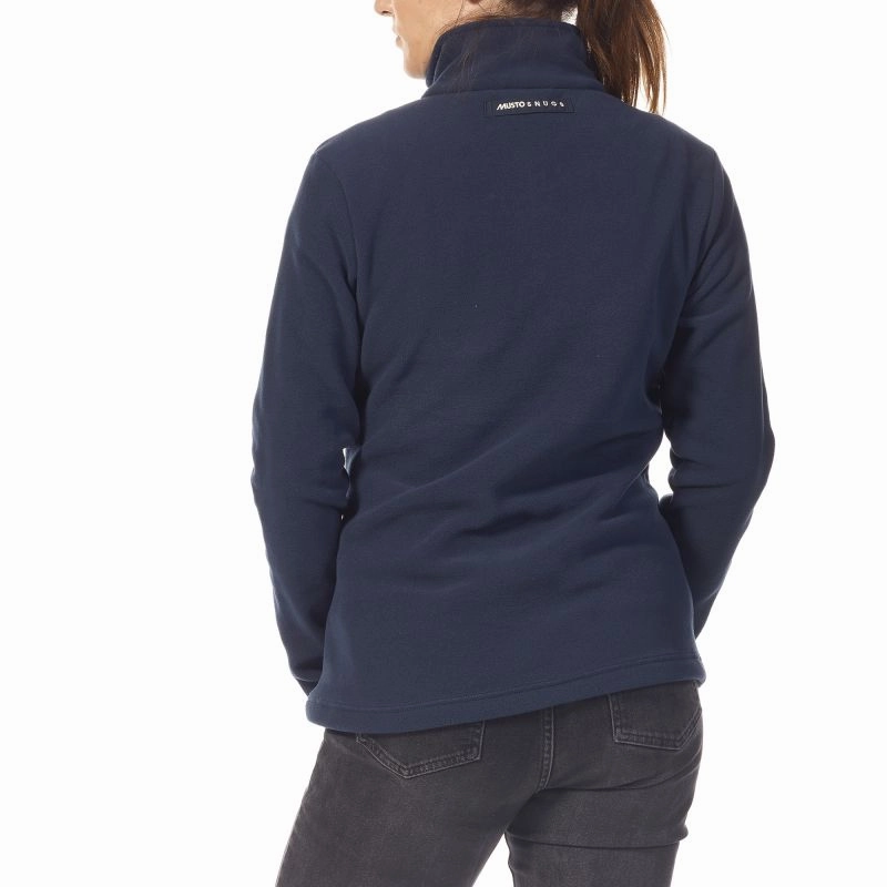 Musto Snug Ladies Polartec 1/4 Zip Fleece - Navy Trending Savings Now