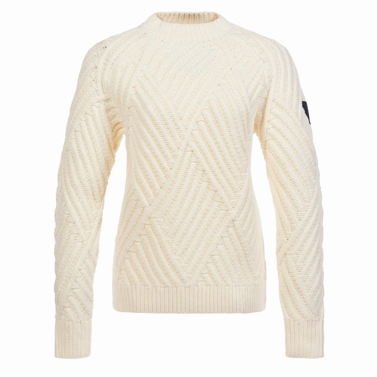 Today Only Discount Alert Musto Womens Marina Raised Crew Neck Knit Antique Sail White