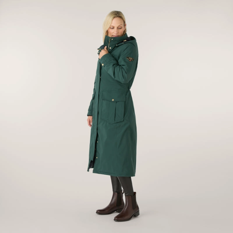 Musto X Fairfax & Favor Odyssey Primaloft Ladies Waterpoof Coat - Darkest Spruce Mega Discount Today