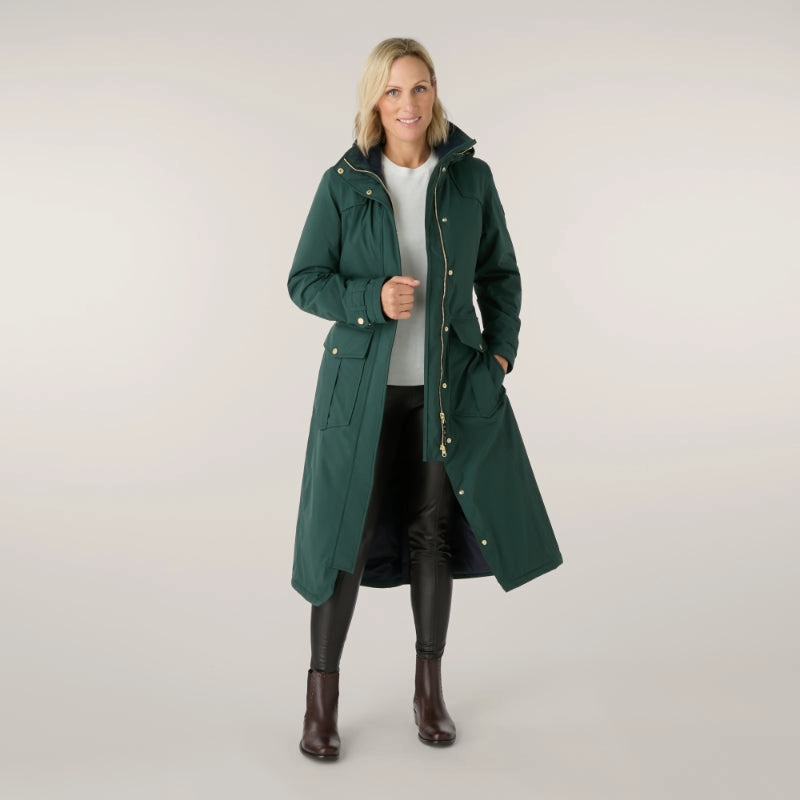 Musto X Fairfax & Favor Odyssey Primaloft Ladies Waterpoof Coat - Darkest Spruce Online Exclusive Deal Price Drop Frenzy