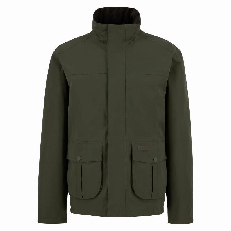 Barbour Sander Mens Waterproof Jacket - Olive Trending Hot Picks