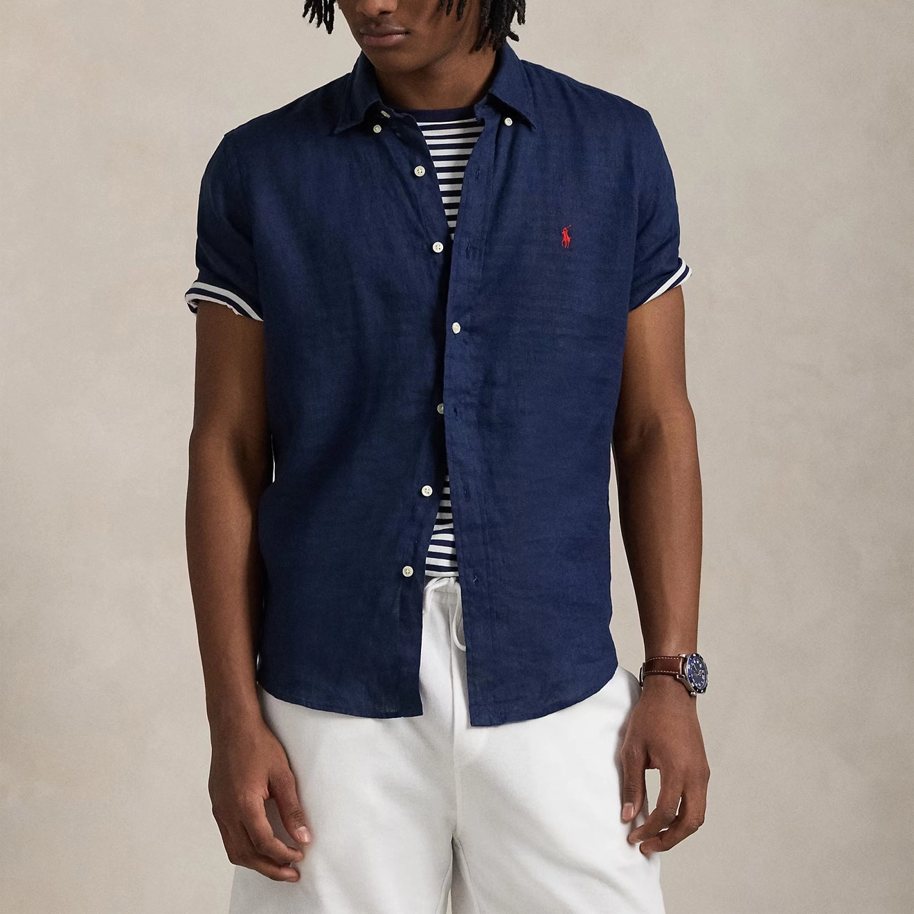 Mega Savings Now Polo Ralph Lauren Short Sleeve Sport Shirt Custom Newport Navy
