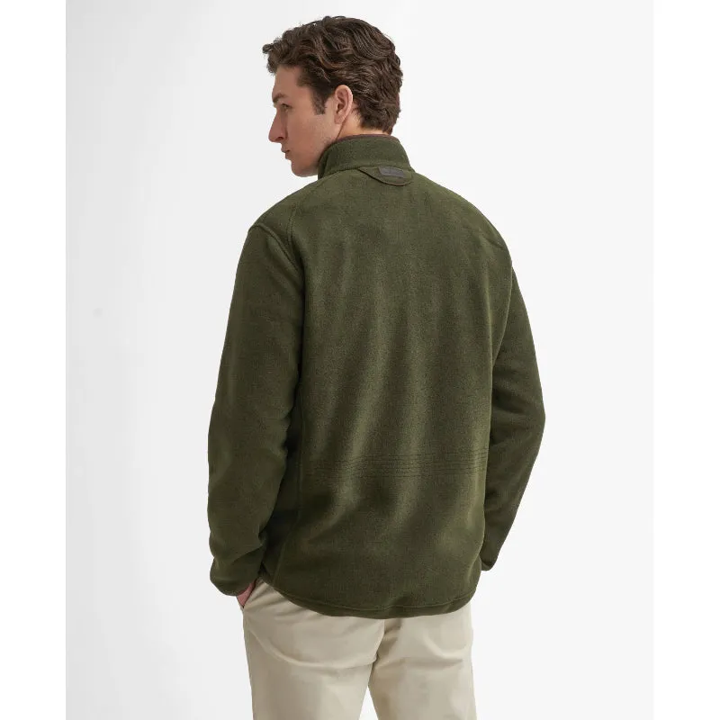 Barbour Langdale Mens Fleece Jacket - Forest Clearance Sale Now Todays Best Deal