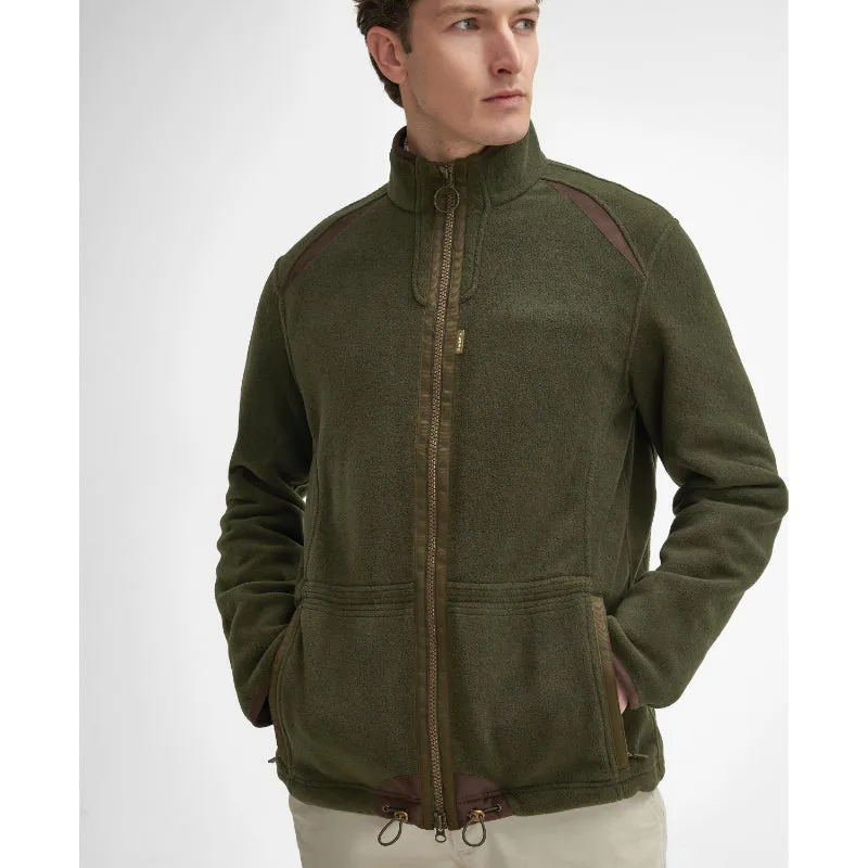 Barbour Langdale Mens Fleece Jacket - Forest Hot Savings Alert Big Clearance Event