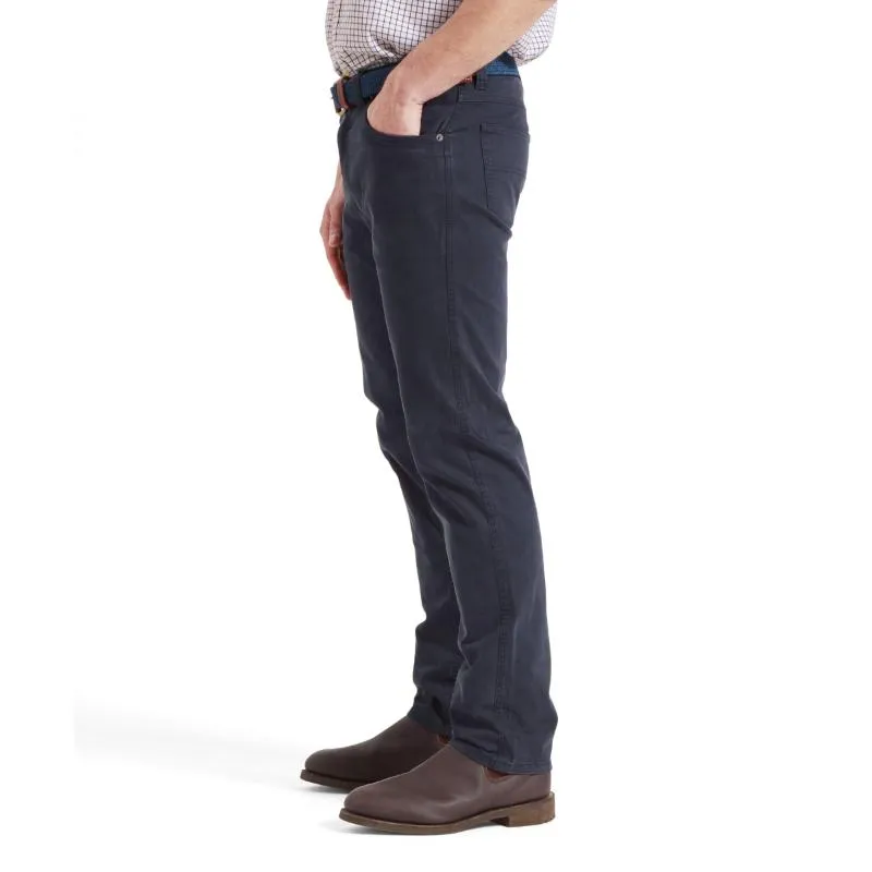 Schoffel Canterbury 5 Pocket Mens Jeans - Navy Hot Pick Deal
