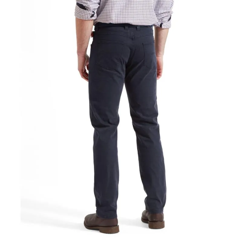 Schoffel Canterbury 5 Pocket Mens Jeans - Navy Best Seller Discount