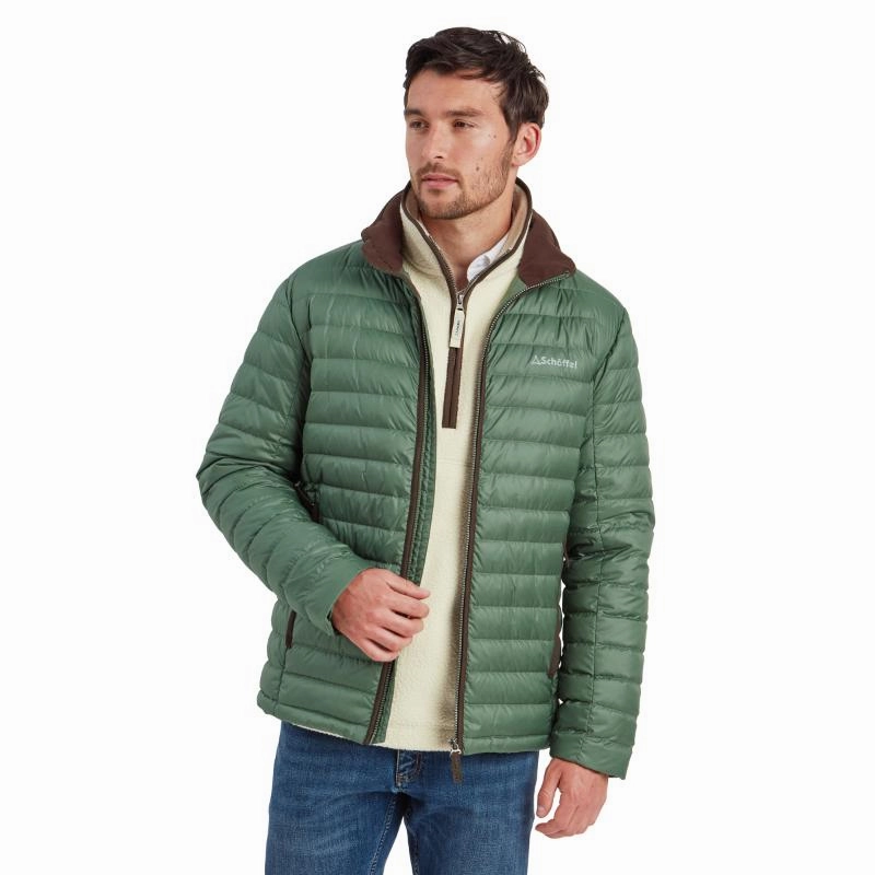 Schoffel Mens Hallaton Down Jacket - Pine Green Online Deal Frenzy Gift Sale Event