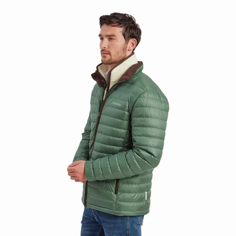 Schoffel Mens Hallaton Down Jacket - Pine Green Best Deal Today