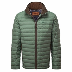 Special Price Today Surprise Offer Now Schoffel Mens Hallaton Down Jacket - Pine Green