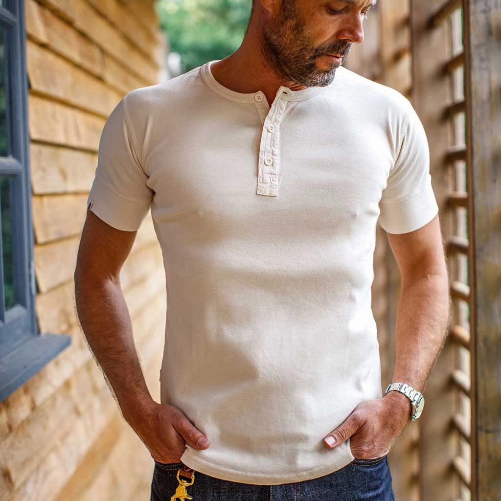 New Elder Henley Short Sleeve Shirt Flash Discount Today