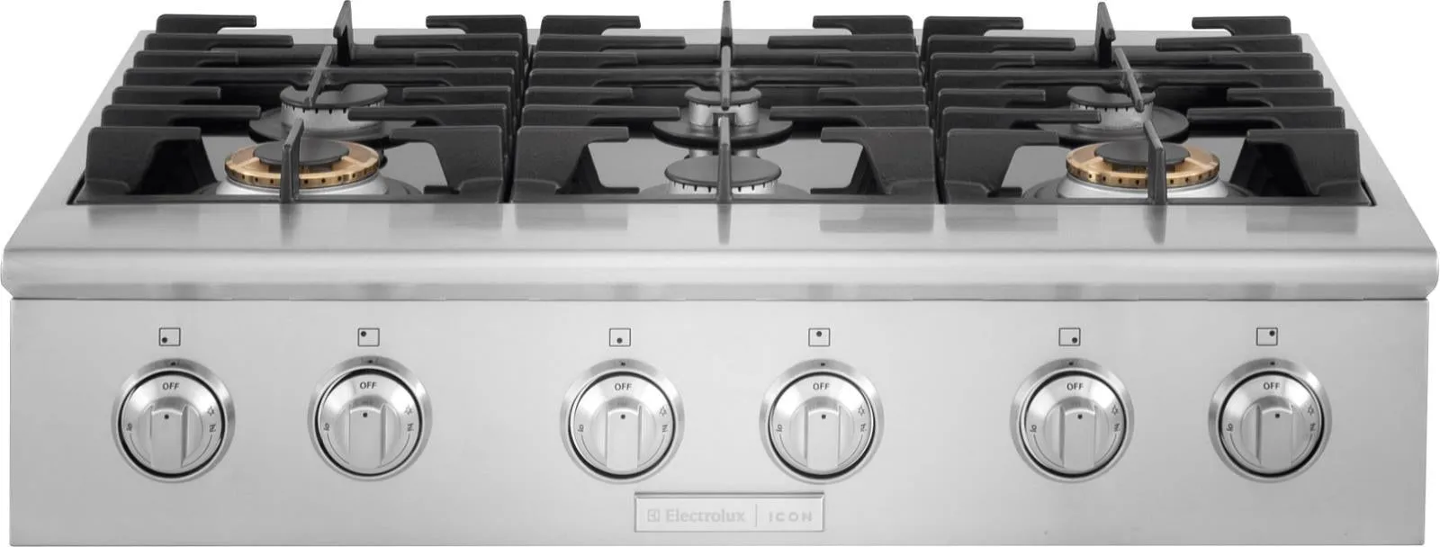 NIB Electrolux ICON Professional 36" 6 Sealed Burners Pro Rangetop E36GC76PRS