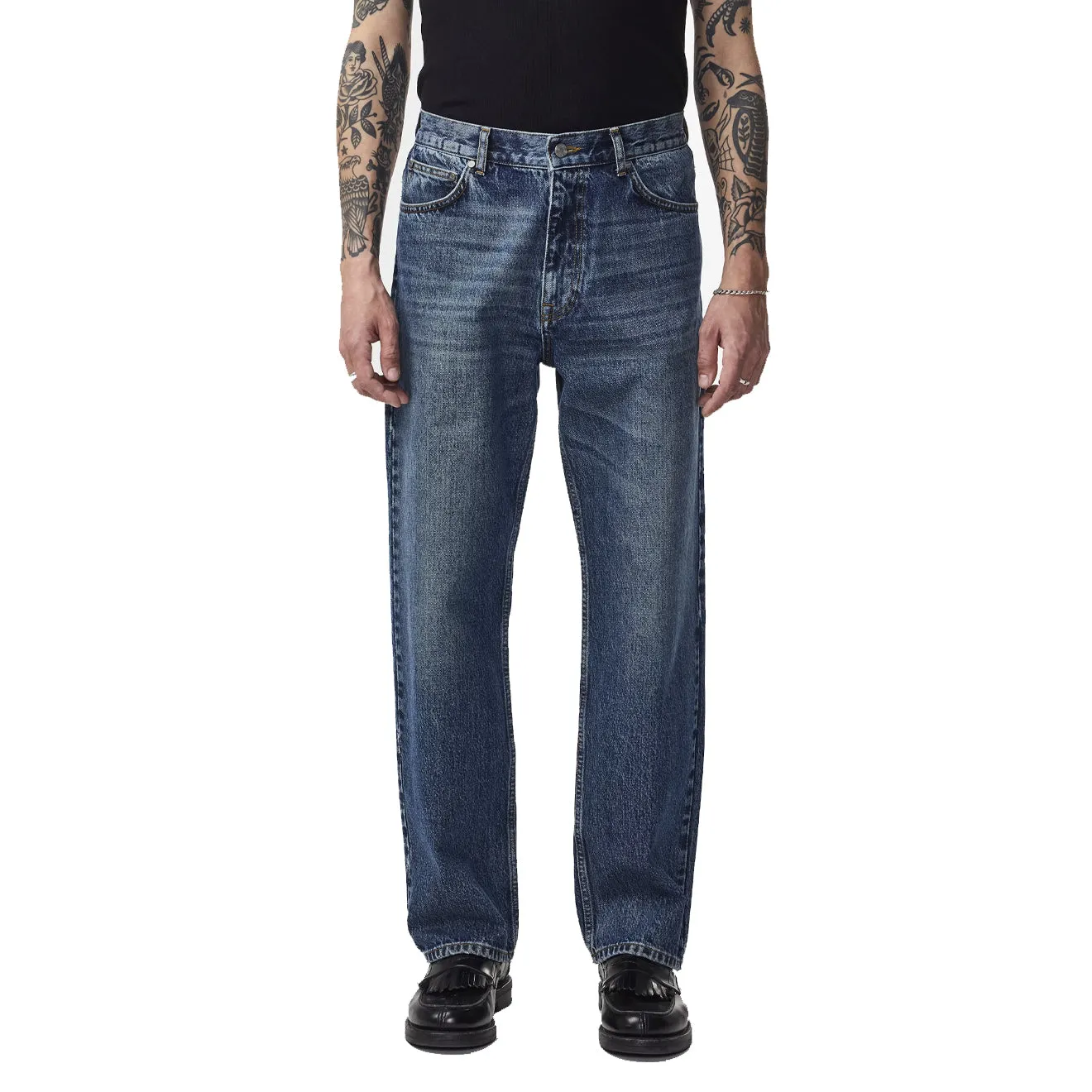 Nn07 Otis Straight Leg Relaxed Fit Jeans Stonewashed Hot Offer Ending Soon Save Today Only
